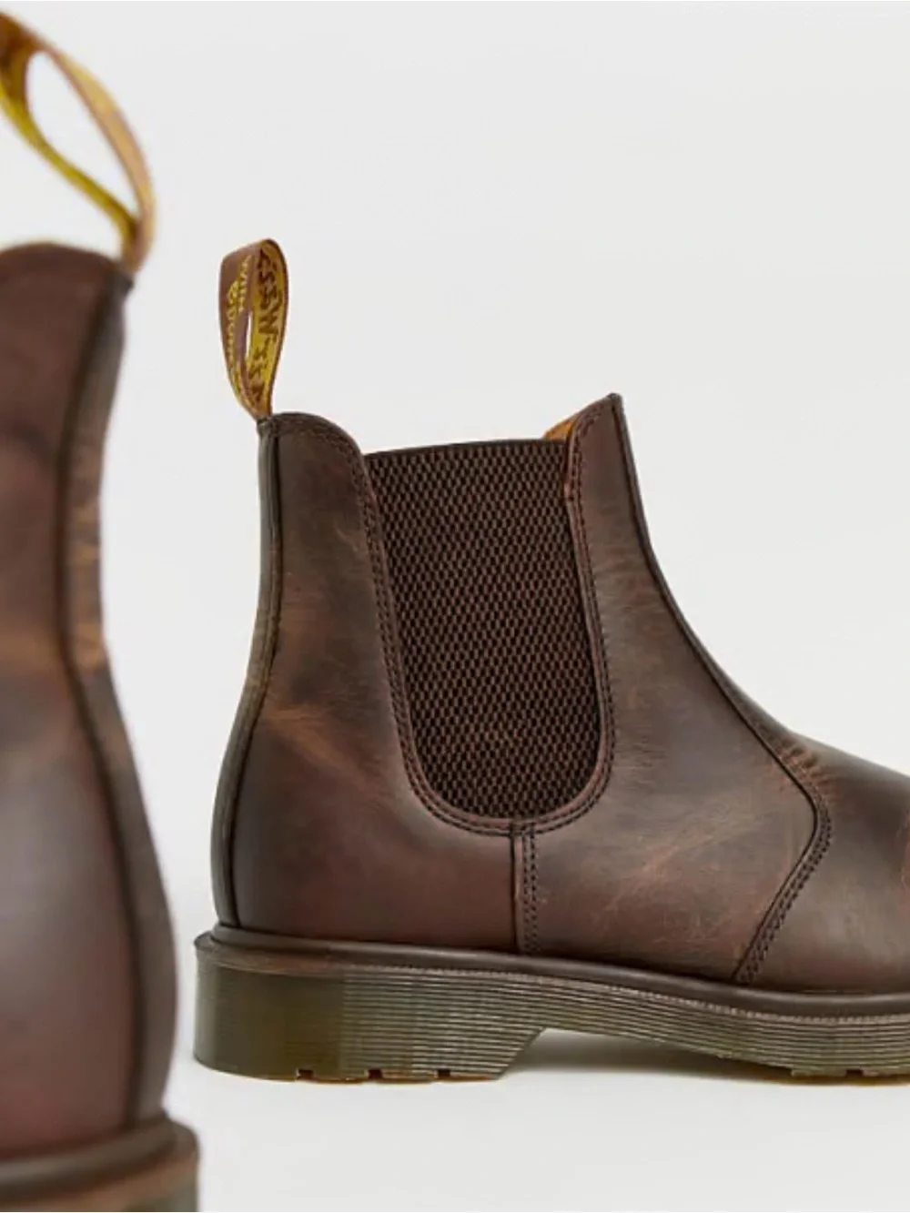 Dr. Martens Crazy Horse Leather Chelsea Boots Brown Men’s 8 NWT NWOB
